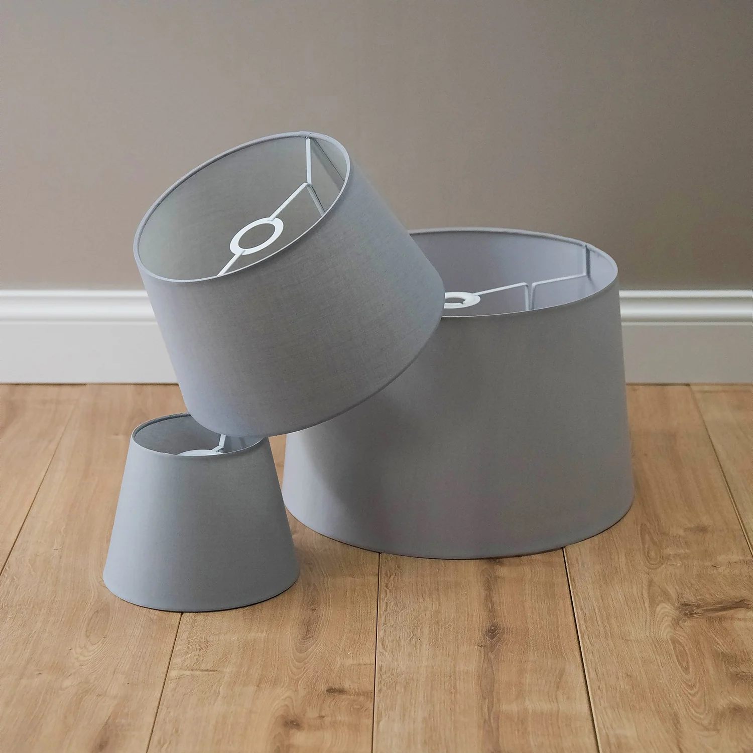 Clyde Grey Taper Shade - 40cm 8 Clyde Grey Taper Shade - 40cm - Image 6