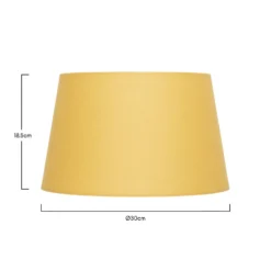 Clyde Ochre Taper Shade - 30cm -Lighting Shop 13139377 1714900552353381