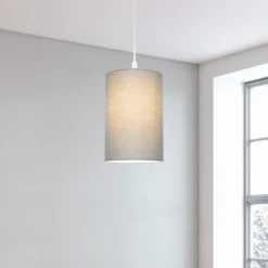 Clyde Sage Cylinder Shade - 16cm