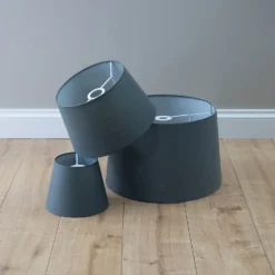 Clyde Charcoal Taper Shade - 40cm -Lighting Shop 13139381 1614920559967733