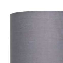 Clyde Charcoal Cylinder Shade - 16cm -Lighting Shop 13139383 1524900551072516