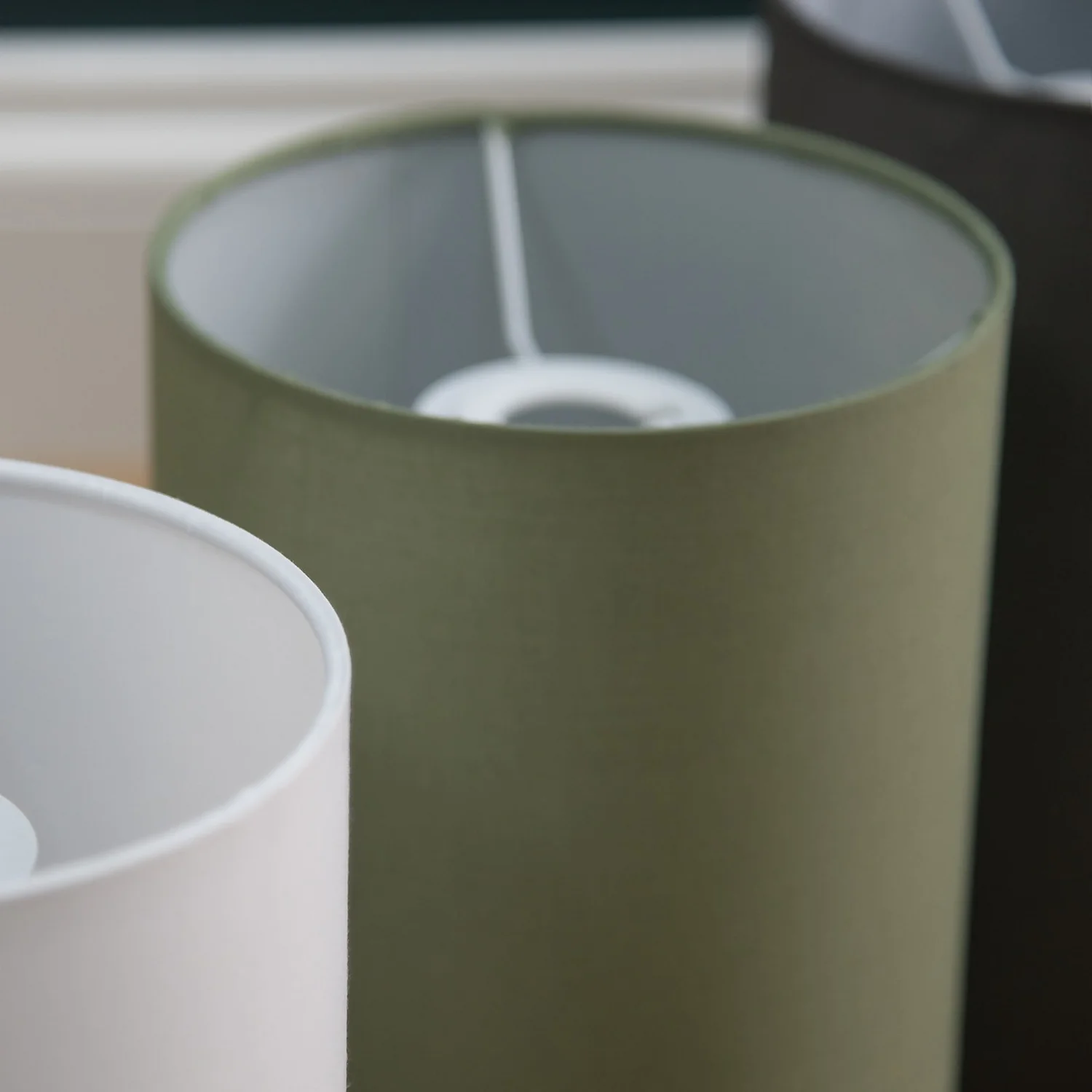 Clyde White Cylinder Shade - 16cm 9 Clyde White Cylinder Shade - 16cm - Image 7