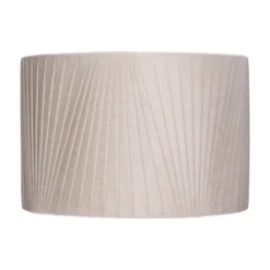 Raye Champagne Drum Pleated Silk Shade - 30cm -Lighting Shop 13139396 1644900555183950