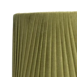 Raye Olive Drum Pleated Silk Shade - 30cm -Lighting Shop 13139397 7284900555579203