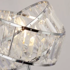 Dita 2 Band Chrome Table Lamp -Lighting Shop 13157966 1334911166556244