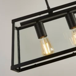 Bellevue 5 Light Industrial Pendant - Black 16 Bellevue 5 Light Industrial Pendant - Black -Lighting Shop 13157971 3654911164824980