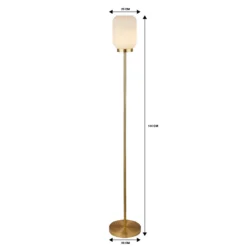 Pearl Frosted Floor Lamp - White -Lighting Shop 13177660 1244958397069642