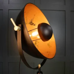 Kennedy Black & Gold Floor Lamp -Lighting Shop 13191218 1274958577165489