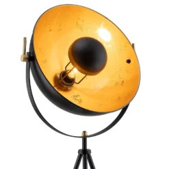 Kennedy Black & Gold Floor Lamp -Lighting Shop 13191218 4954958576985186