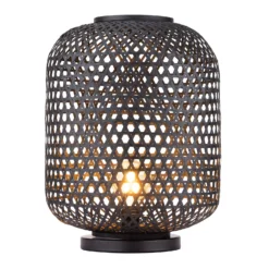Reid Black Floor Lantern -Lighting Shop 13191224 7044896452241966