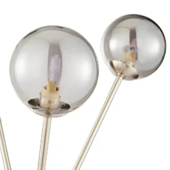 Orb 3 Light Floor Lamp - Nickel Smoke -Lighting Shop 13208323 1524896913572048