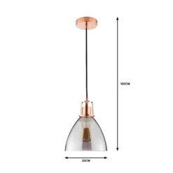 Decan Pendant - Smoke & Copper 11 Decan Pendant - Smoke & Copper -Lighting Shop 13208327 2114909895281221