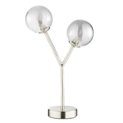 Orb 2 Light Table Lamp - Nickel Smoke -Lighting Shop 13208328 4334896913519545