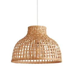 Belle Bamboo Woven Light Shade - Medium 11 Belle Bamboo Woven Light Shade - Medium -Lighting Shop 13222273 1604913785402155