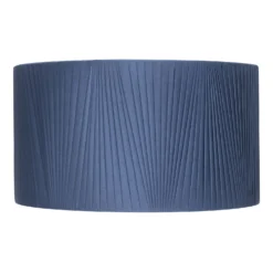 Raye Peacock Drum Pleated Silk Shade - 45cm -Lighting Shop 13222476 8074901095764642