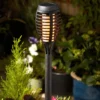 Party Flame Effect Solar Garden Torch - 4 Pack 1 Party Flame Effect Solar Garden Torch - 4 Pack -Lighting Shop 13280799 1675042101628214