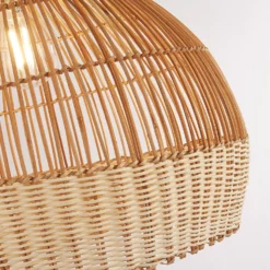 House Beautiful Woven Rattan Shade - Natural -Lighting Shop 13445402 1634971630280887
