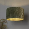 Raffia Easy Fit 35cm Shade - Sage -Lighting Shop 13445404 1265007901752906