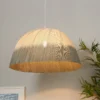 House Beautiful Ibiza Bamboo Shade - Blue Ombre -Lighting Shop 13445405 2385042048924256
