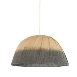 House Beautiful Ibiza Bamboo Shade - Blue Ombre -Lighting Shop 13445405 7655042049041895