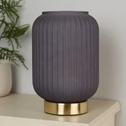 Pearl Frosted Table Lamp - Navy -Lighting Shop 13445407 1685042048205405