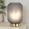 Pearl Frosted Table Lamp - Navy -Lighting Shop 13445407 1895042048110110