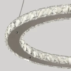 Atlanta LED Single Tier Ceiling Pendant Light - Chrome 10 Atlanta LED Single Tier Ceiling Pendant Light - Chrome -Lighting Shop 13445413 1524976242138098