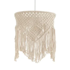 Macrame 35cm Easy Fit Light Shade -Lighting Shop 13453781 1254915323635193