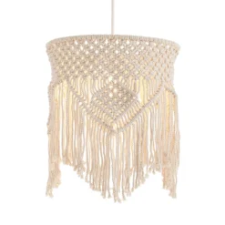 Macrame 35cm Easy Fit Light Shade -Lighting Shop 13453781 8754915323540642