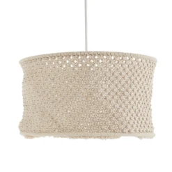 Macrame 44cm Easy Fit Light Shade -Lighting Shop 13453785 9664915323867957