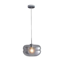 Fleur Glass Pendant - Smoke -Lighting Shop 13453788 9624915323538734