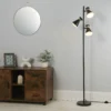 Balham 3 Light Floor Lamp - Black & Brass 2 Balham 3 Light Floor Lamp - Black & Brass -Lighting Shop 13525828 1135042072769831