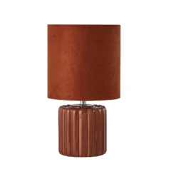 Phoebe Ceramic Table Lamp - Rust 9 Phoebe Ceramic Table Lamp - Rust -Lighting Shop 13525839 8464962282341481