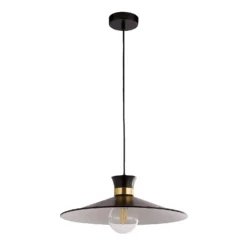 Balham Pendant Ceiling Light - Black & Brass 9 Balham Pendant Ceiling Light - Black & Brass -Lighting Shop 13528466 1604976242406220