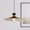 Balham Pendant Ceiling Light - Black & Brass -Lighting Shop 13528466 2304976242283502