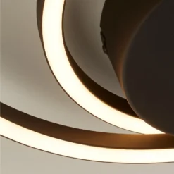 Sasha LED Flush Ceiling Light - Black 10 Sasha LED Flush Ceiling Light - Black -Lighting Shop 13528468 1134976242696542