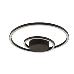 Sasha LED Flush Ceiling Light - Black 9 Sasha LED Flush Ceiling Light - Black -Lighting Shop 13528468 4684976242623990