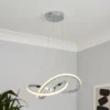 Boston LED Infinity Ceiling Pendant Light - Chrome 2 Boston LED Infinity Ceiling Pendant Light - Chrome -Lighting Shop 13529582 2074945395502932