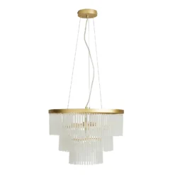 Highgate 3 Tier Pendant Light - Brass -Lighting Shop 13529602 1394945396319325