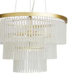 Highgate 3 Tier Pendant Light - Brass -Lighting Shop 13529602 8274945396364751