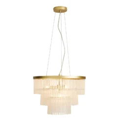 Highgate 3 Tier Pendant Light - Brass -Lighting Shop 13529602 9324945396249380