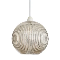 Hannah Mercury Glass Easy Fit Shade -Lighting Shop 13529610 4354945396324998