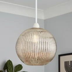 Hannah Mercury Glass Easy Fit Shade -Lighting Shop 13529610 5734945396214187