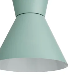 Tromso Nordic Metal Easy Fit Shade - Sage -Lighting Shop 13529619 1994945396134465