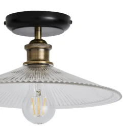 Edale Single Ceiling Flush -Lighting Shop 13529623 1594945396150776