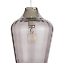 Adore Glass Easy Fit Shade - Smoked -Lighting Shop 13529624 1414945397096754