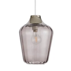 Adore Glass Easy Fit Shade - Smoked -Lighting Shop 13529624 4394945397038647