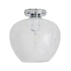 Fletcher Glass Flush Ceiling Light 8 Fletcher Glass Flush Ceiling Light -Lighting Shop 13529630 1544945396563252