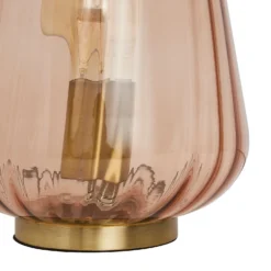 Adore Glass Table Lamp - Amber -Lighting Shop 13529635 1734945396325040