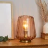 Adore Glass Table Lamp - Amber 2 Adore Glass Table Lamp - Amber -Lighting Shop 13529635 9894945396177632